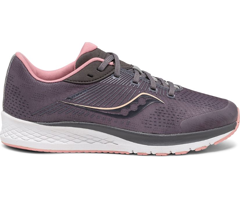 Tenis Saucony Guide 14 Niños Rosas Grises | México 809EBCX